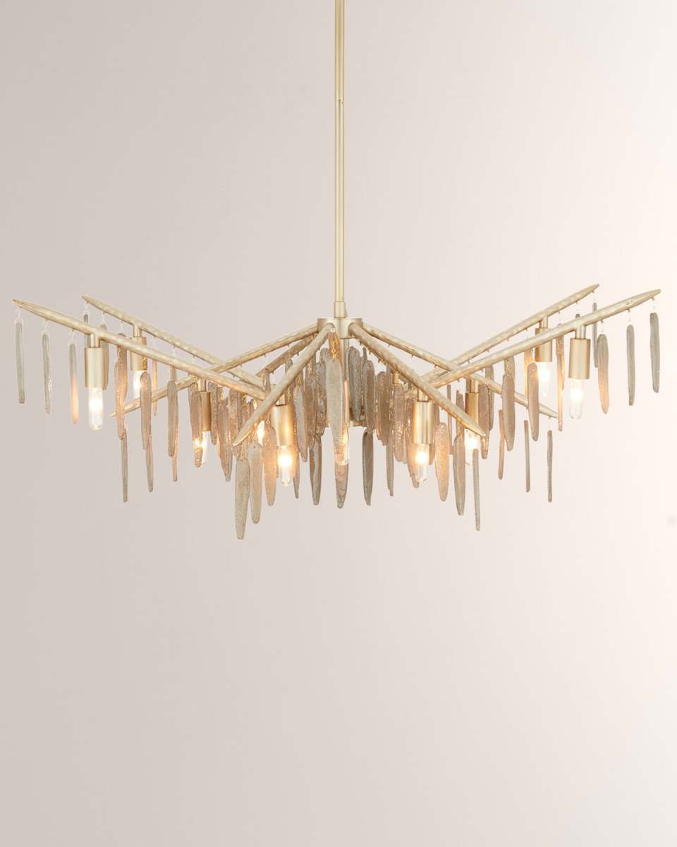Gia 32" 12-Light Chandelier